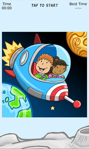 【免費解謎App】Astronaut Fun Sliding Puzzle-APP點子