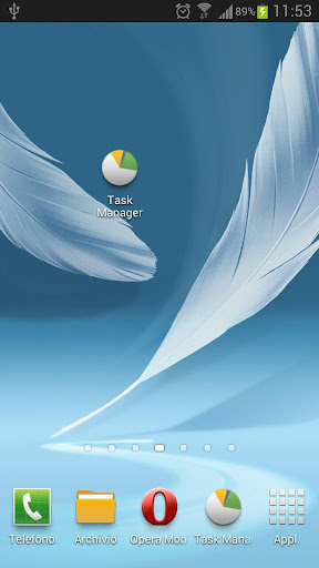 Task Manager S3 Note2 Shortcut