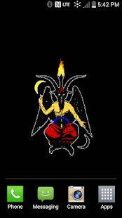 Baphomet The Sabbatic Goat Live Wallpaper (black)(圖1)-速報App