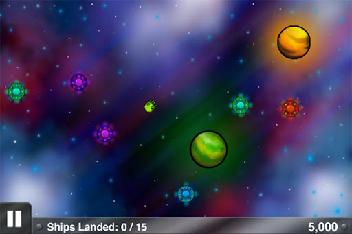 Spaceship Land Planet Game