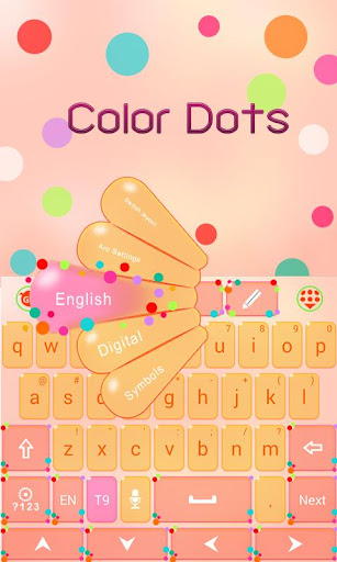 Color Dots GO Keyboard Theme