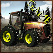 Farming Tractor Driving