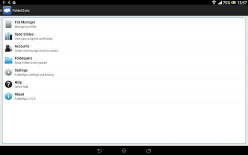 FolderSync Lite - screenshot thumbnail