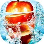 Cover Image of Download Fruits in water live wallpaper 3.1 APK