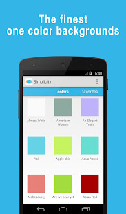 一種顏色的背景: Simplicity(圖1)-速報App