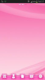 růžové styl GO Launcher poster 3