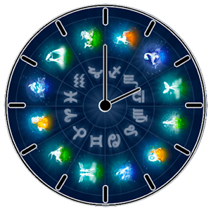 Zodiac Sign Clock Widget 1.0