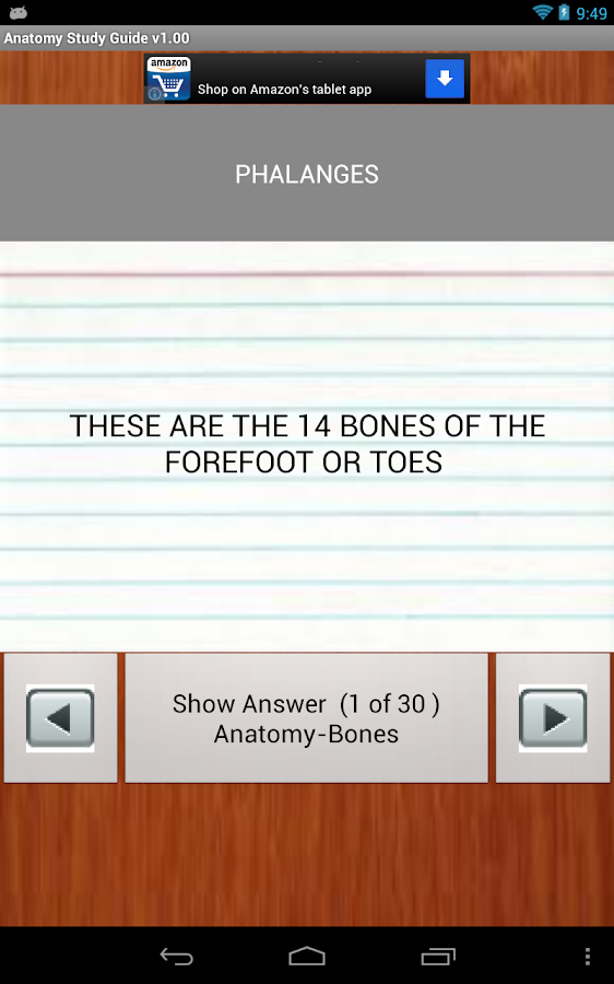 Anatomy Study Guide - Android Apps on Google Play