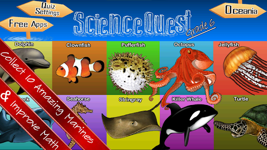 Science Quest Quiz Sixth Grade(圖1)-速報App