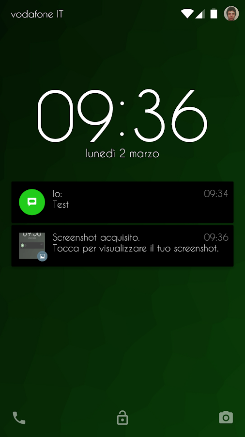 Green Shade - CM12 Theme - screenshot