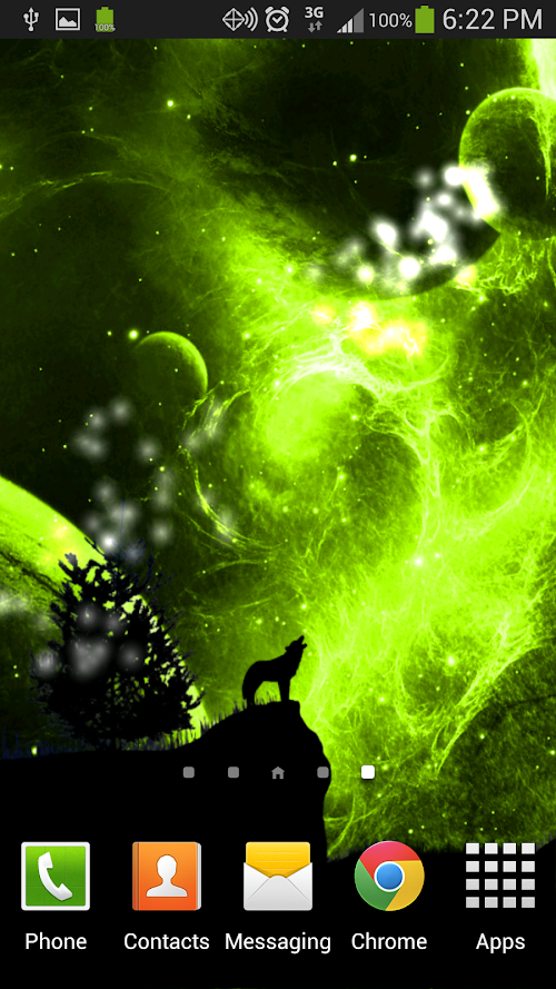 Android application Howling Space Full Wallpaper screenshort