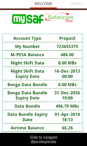 Safaricom App