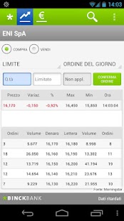 Binck Trading App Screen 3