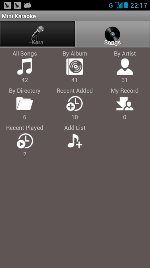 Song For Mini Karaoke 5 Free