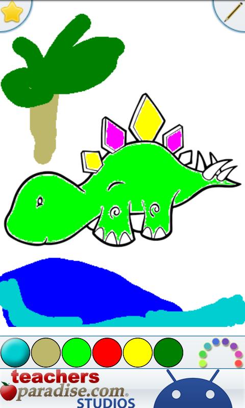 Dinosaurs Coloring Book - Android Apps on Google Play