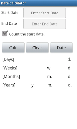 Date Calculator