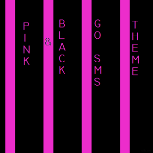 GO SMS THEME PINK & BLACK.apk 1.0