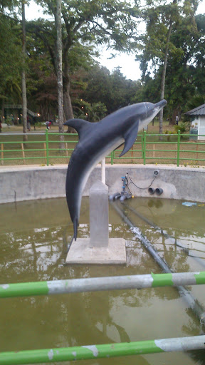 Dolphin Statue In Viharama Devi Park