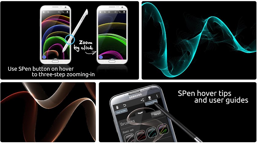 Silk paints - Galaxy Note Screen 3