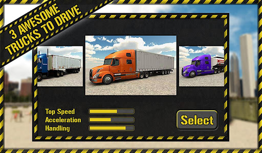 Trucker Parking 3D