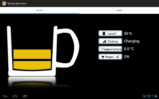 【免費個人化App】Battery Beer Alarm with Widget-APP點子