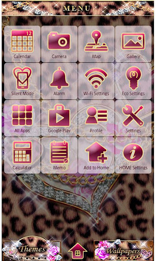 Leopard Hearts Wallpaper Theme 1.6 Windows u7528 2