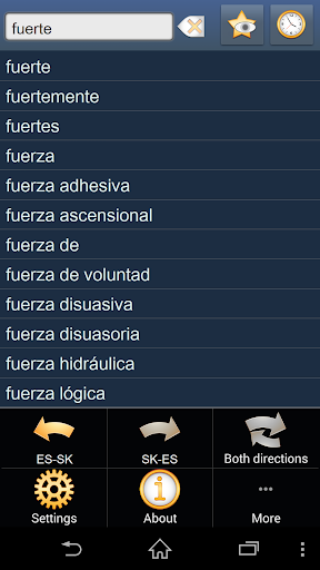 【免費書籍App】Spanish Slovak dictionary-APP點子