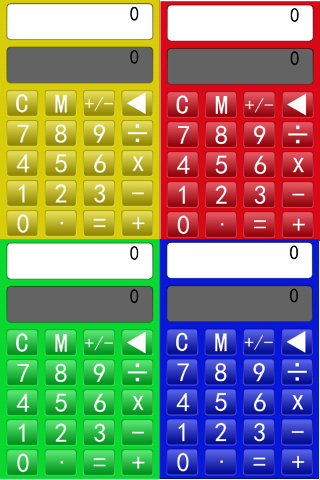 【免費生產應用App】Colorful calculator-APP點子