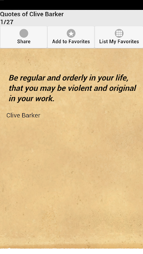 【免費娛樂App】Quotes of Clive Barker-APP點子