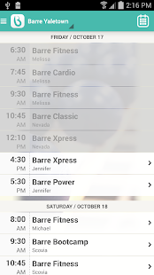 Barre Fitness Screenshots 2