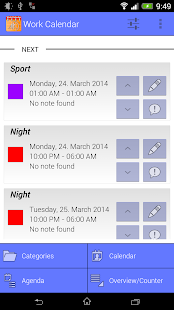 Work Calendar - screenshot thumbnail