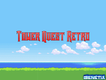 Tower Quest Retro poster 14