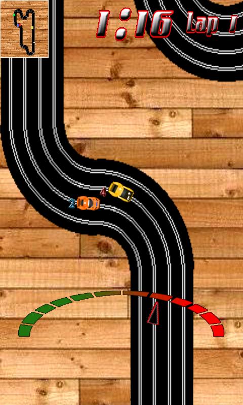 Car Tracks Screen 2
