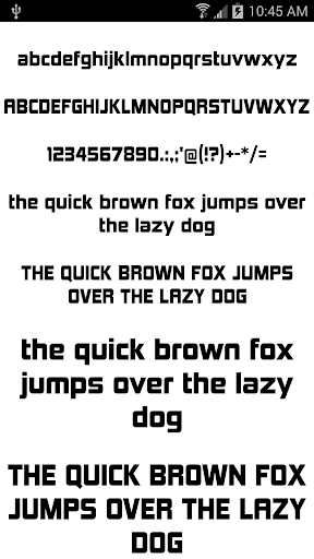 Fonts for FlipFont 50 5