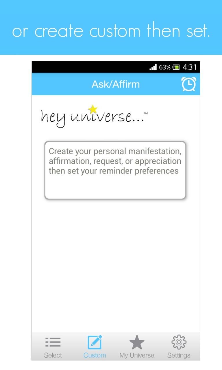 hey universe... Screen 3