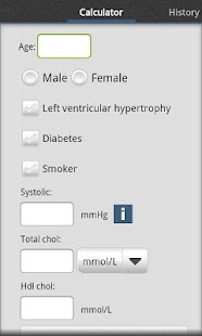 Cardiac risk calculator