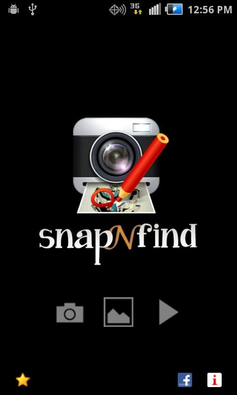 snapNfind PRO Screen 1