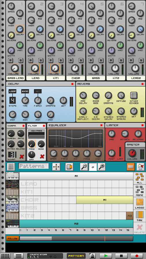 Caustic 3 - screenshot