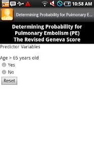 Clinical Prediction Rules Screenshots 4