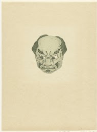 Masker met gezicht van man