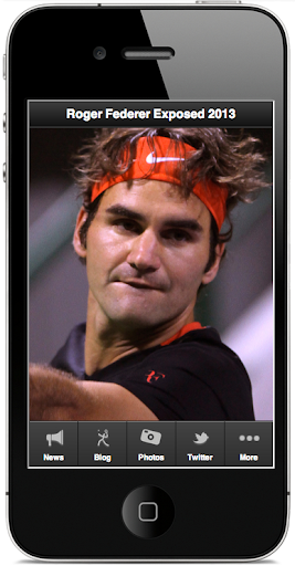 Roger Federer Fan App 2013