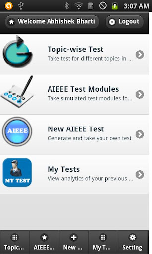 IIT JEE MAINS Mock Test