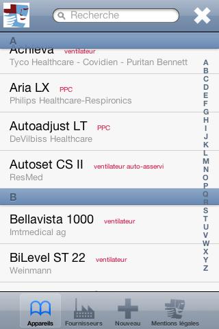 Android application DBLoc Antadir screenshort