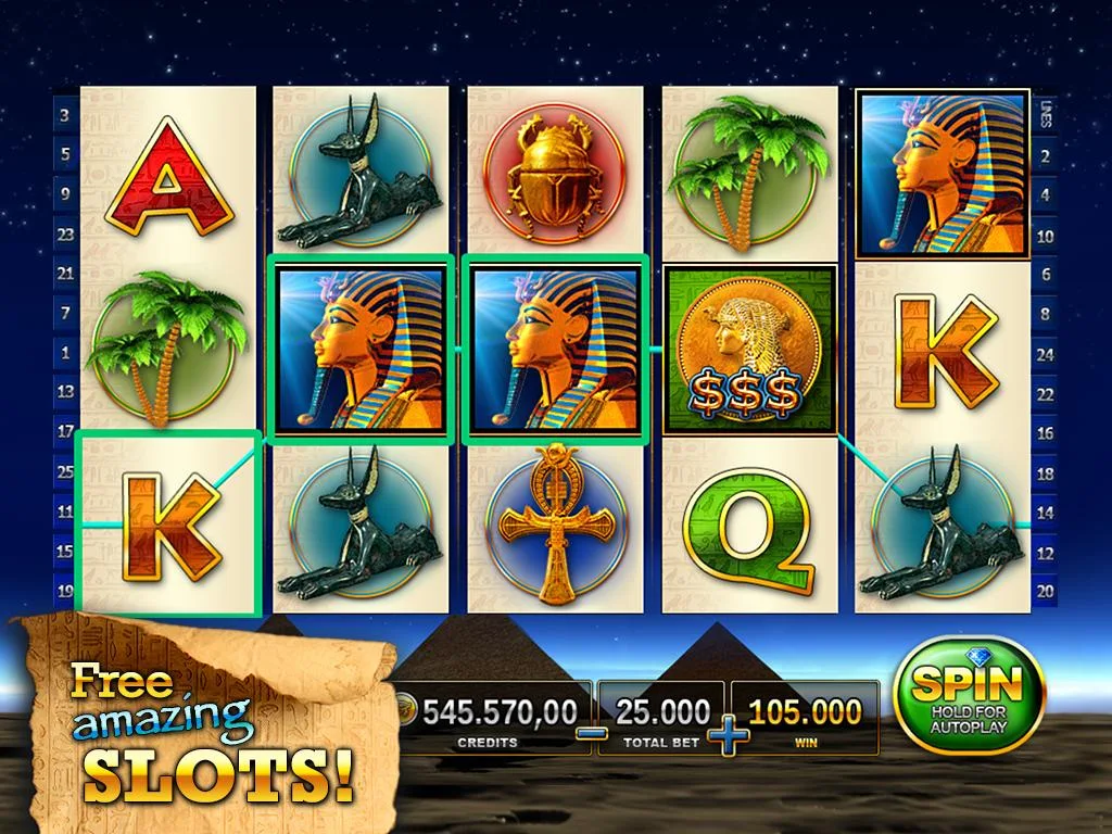 Slots - Pharaoh's Way - screenshot