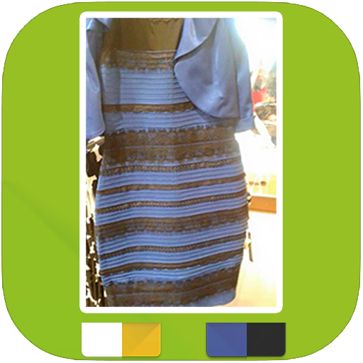 What color is the dress? LOGO-APP點子