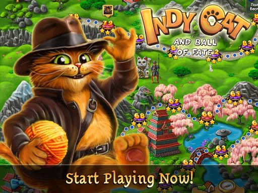 Indy Cat - Match 3 Puzzle Adventure  (Mod Money)