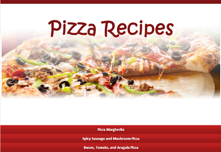 Delicious Pizza Recipes Screenshots 1