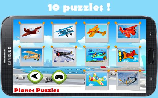Planes Puzzles for kids