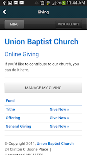 United Baptist Church NY Screenshots 5