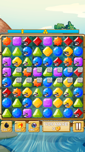 【免費解謎App】River Jewels - Match 3 Puzzle-APP點子